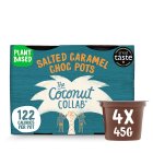 The Coconut Collaborative Salted Caramel Choc Pots  4 x 45g