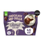 The Coconut Collaborative Chocolate & Cream Pots 2 x 120ml