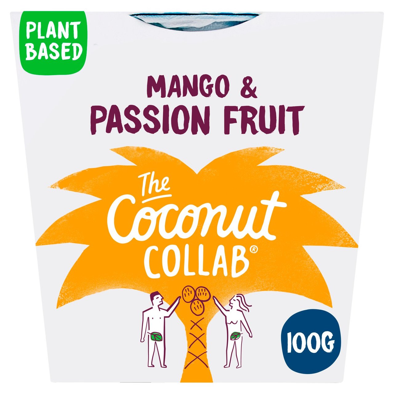 The Coconut Collaborative Mango & Passion Fruit Coconut Yog 