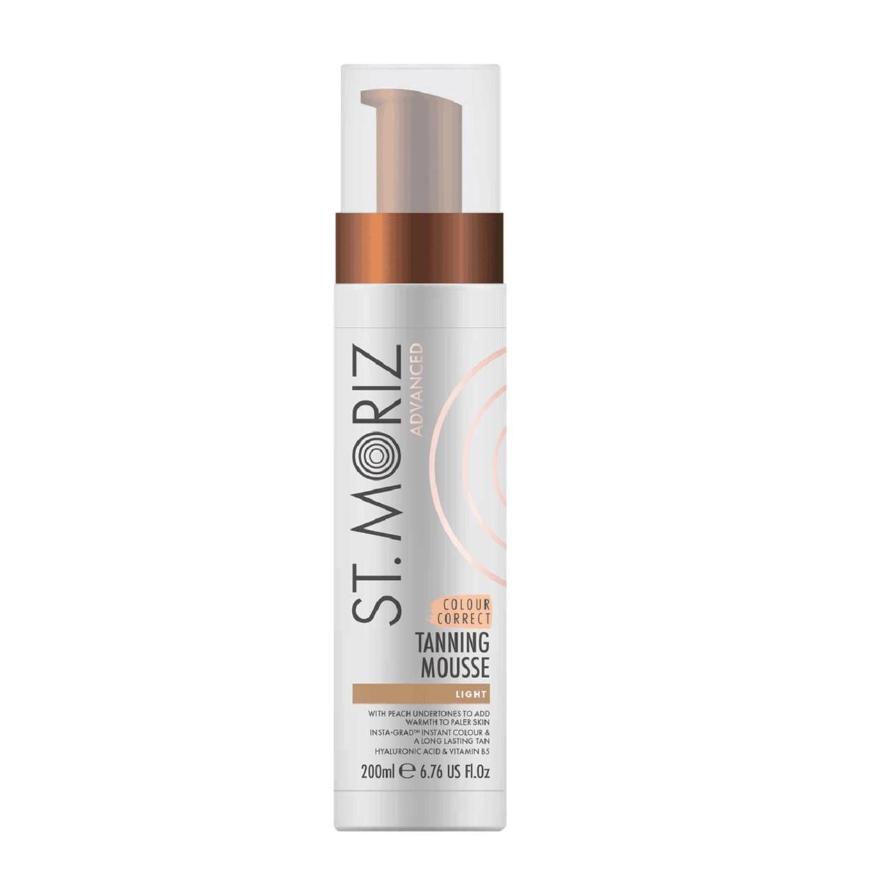 St Moriz Advanced Colour Correcting Tanning Mousse Light