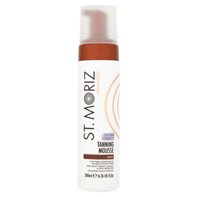 St Moriz Advanced Colour Correcting Tanning Mousse Dark