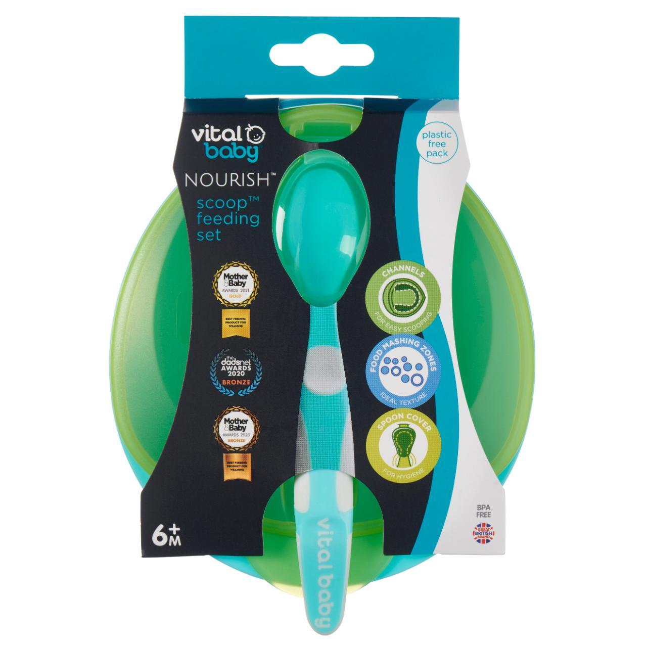 Vital Baby Travel Scoop Feeding Set Pop