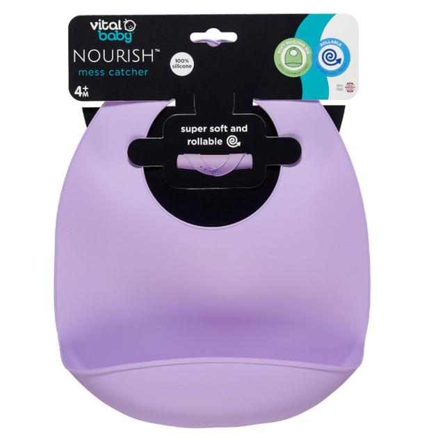 Vital Baby Nourish Mess Catcher Bibs Fizz 