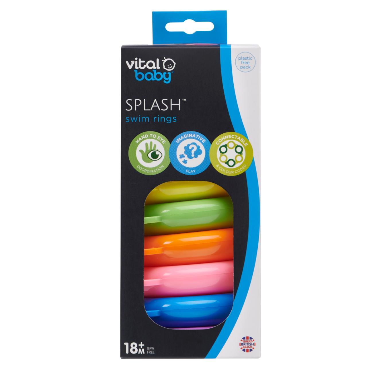 Vital Baby Swim Rings Bath Water Toy