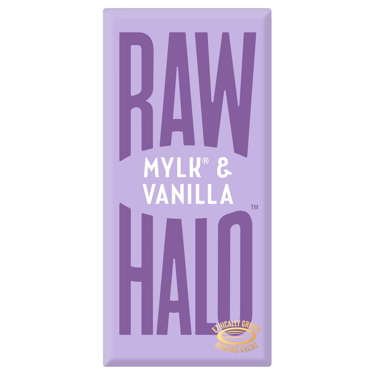 Raw Halo Vegan Mylk & Vanilla Chocolate Bar