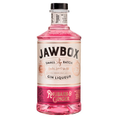 Jawbox Rhubarb & Ginger Gin Liqueur 