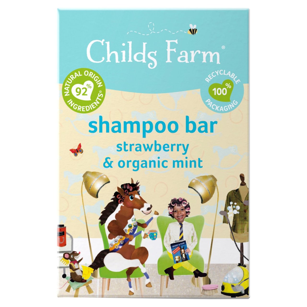 Childs Farm Shampoo Bar Strawberry & Organic Mint