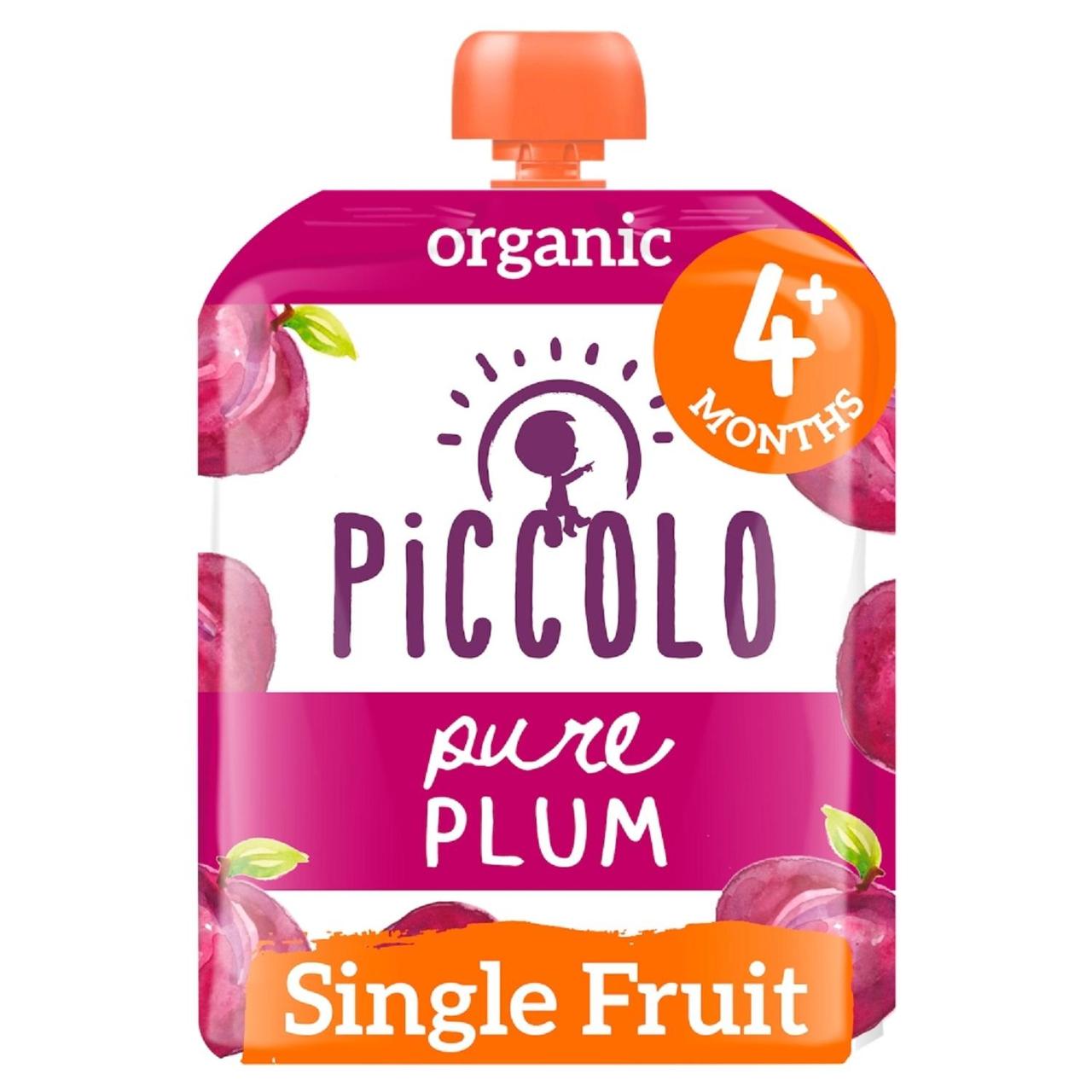 Piccolo Organic Pure Plum 4 Months+