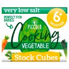 Piccolo Vegetable Organic Stock Cubes, 6 mths+