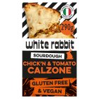 White Rabbit Gluten Free Chick'n & Tomato Calzone 290g