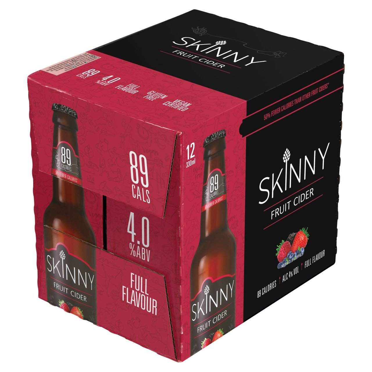 Skinny Fruit Cider - Mixed Berries