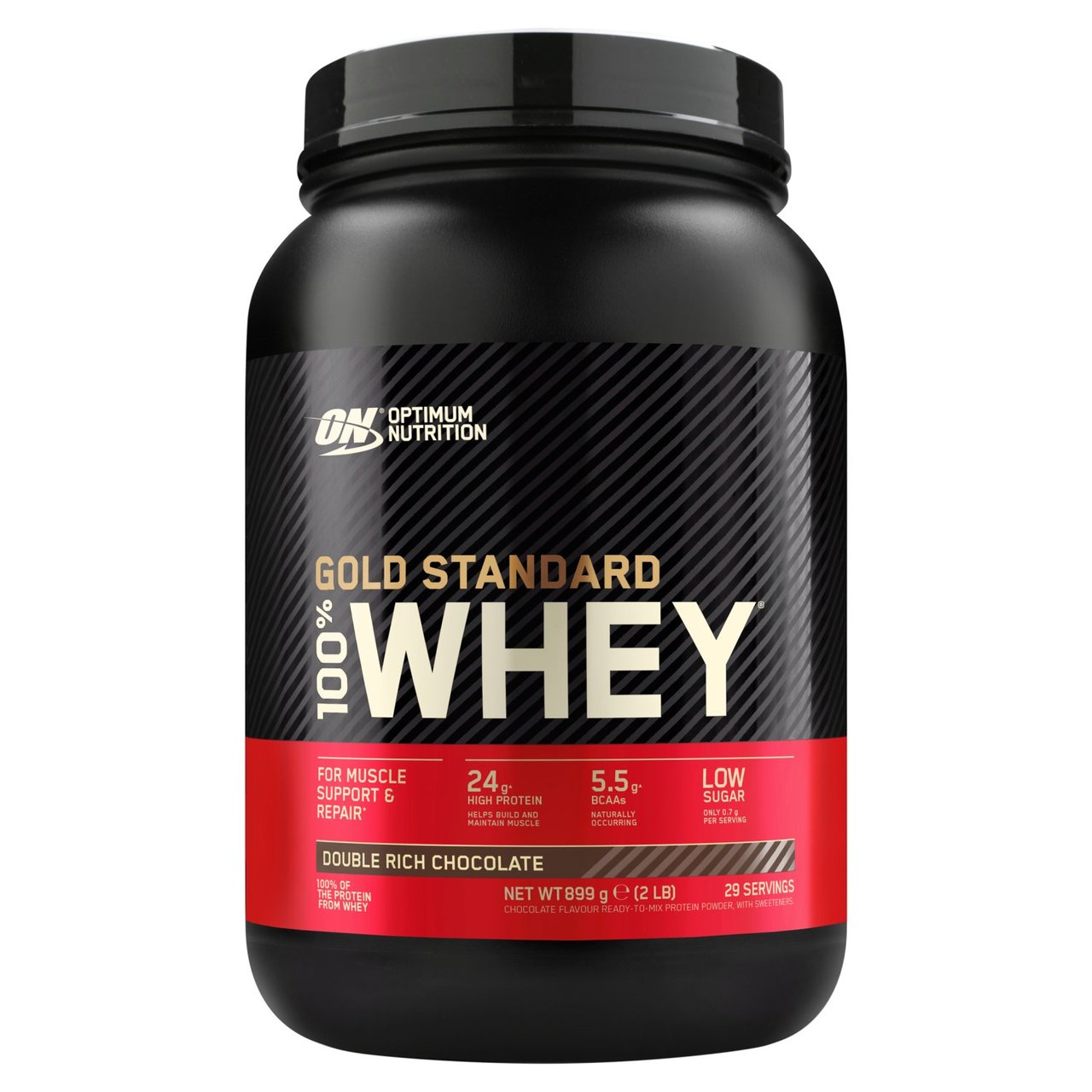 Optimum Nutrition Gold Standard Double Rich Chocolate Whey Protein Powder 