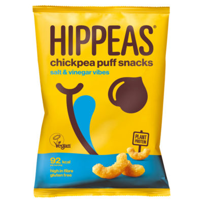 HIPPEAS Chickpea Puff Snacks Salt & Vinegar Vibes