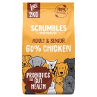 Scrumbles Chicken Adult & Senior Dry Dog Food 2kg