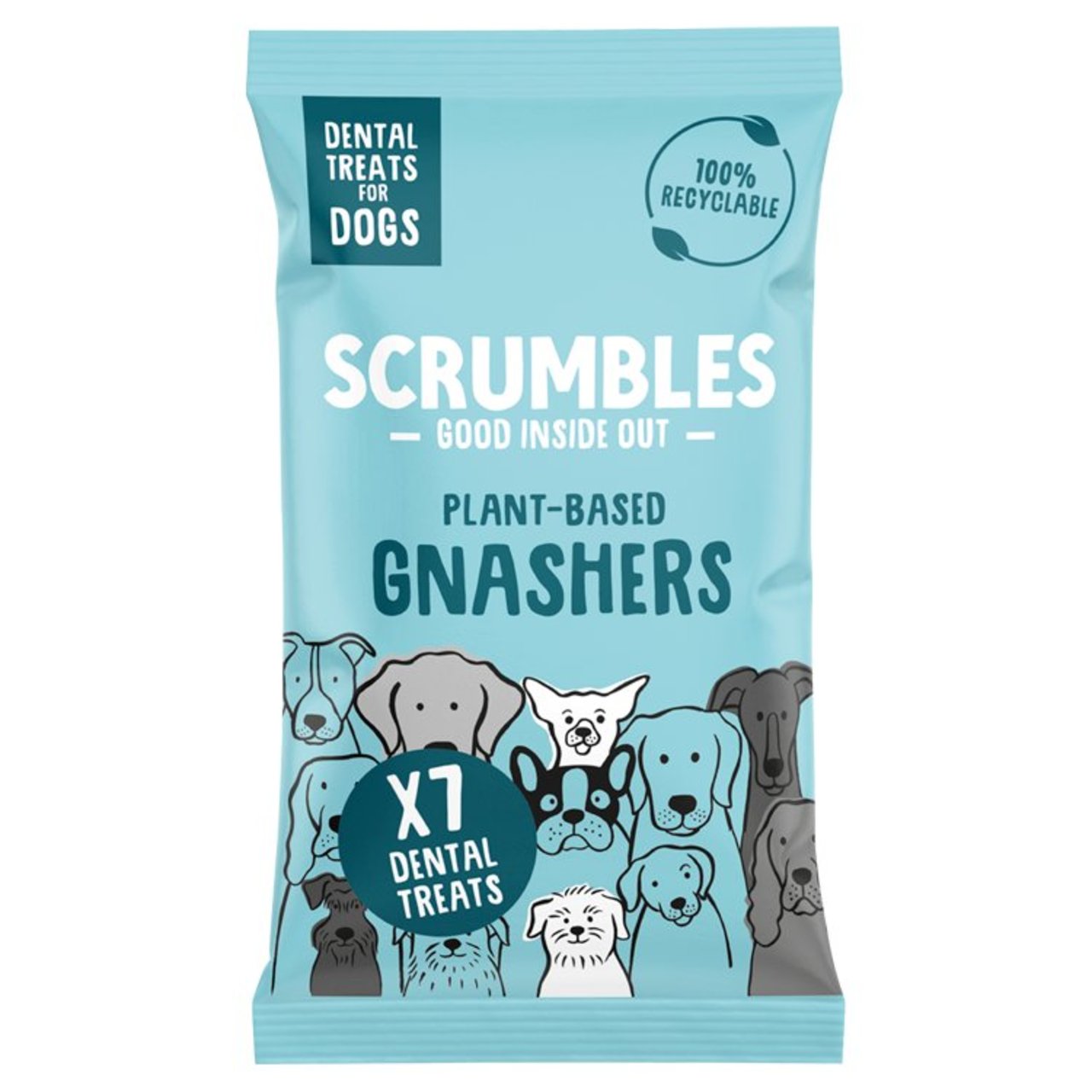 Scrumbles Gnashers Daily Dental sticks for Dogs