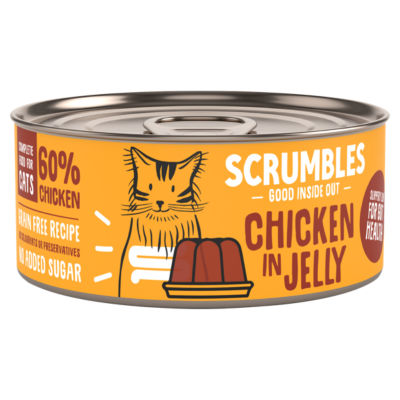 Scrumbles Wet Cat Jelly Chicken