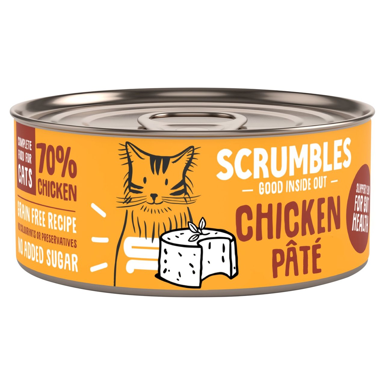 Scrumbles Wet Cat Food Chicken Pate