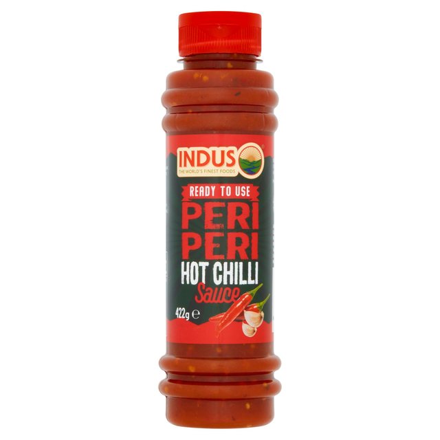 Indus Peri Peri Hot & Spicy Sauce 422g