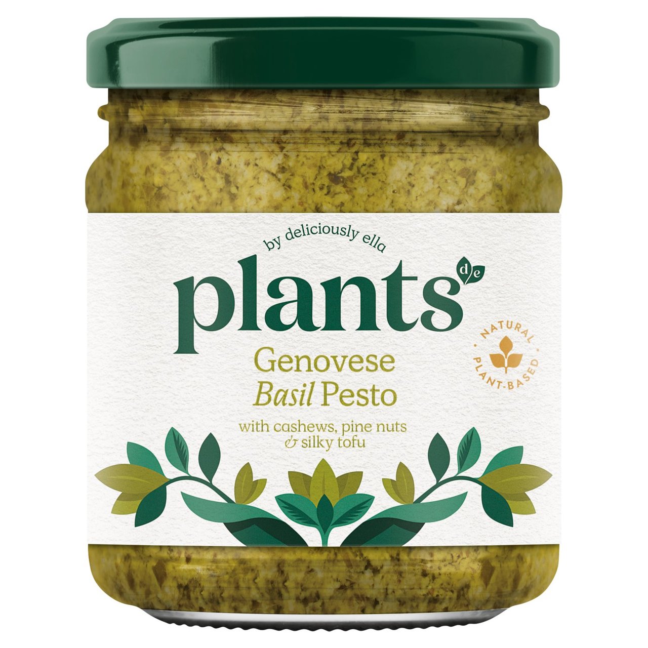 Plants by Deliciously Ella Green Vegan Pesto With Tofu