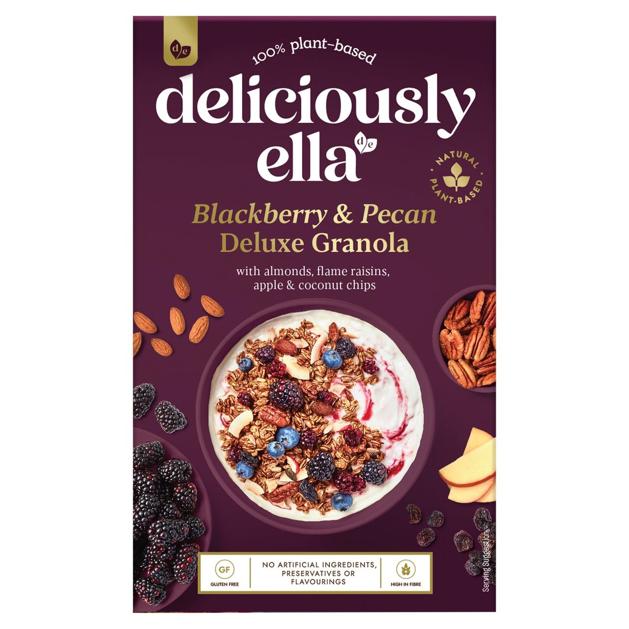 Deliciously Ella Blackberry & Pecan Deluxe Granola