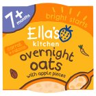 Ella's Kitchen Carrot and Raisins Overnight Oats Baby Breakfast 7+ Months