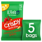 Ella's Kitchen Organic Crispy Pizza Lentil Crisps Kids Snack Multipack 3+ Years 5x10g