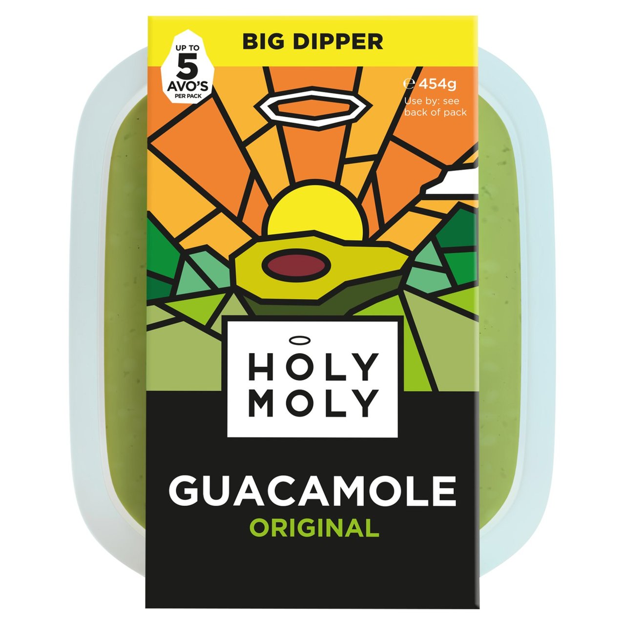 Holy Moly Original Guacamole 454g