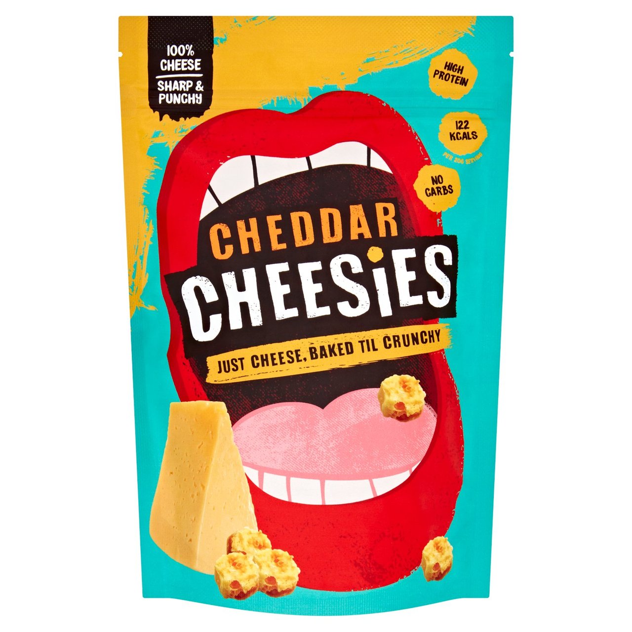 Cheesies Cheddar Crunchy Popped Cheese