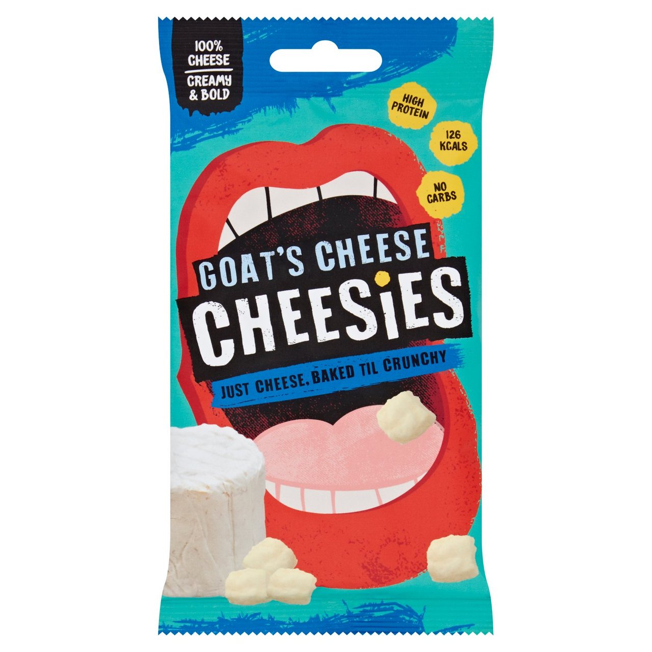 Cheesies Goats Cheese Crunchy Popped Cheese