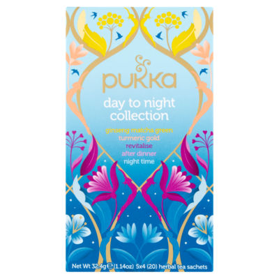 Pukka Day to Night Collection 20 Herbal Tea Sachets