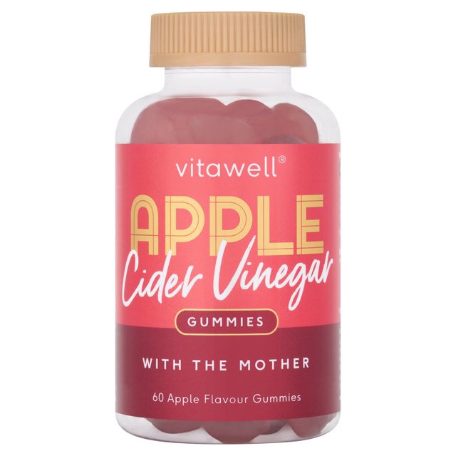 Vitawell Apple Cider Vinegar Gummies 60s 