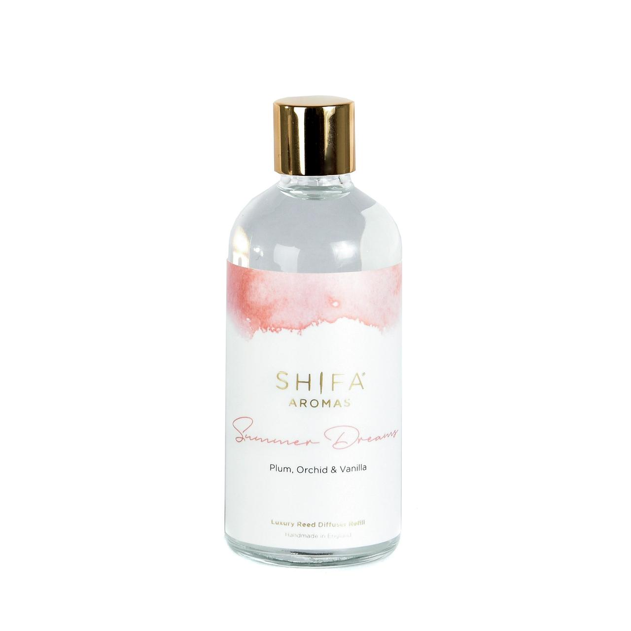 Shifa Aromas 100ml Diffuser Refill, Plum, Orchid & Vanilla