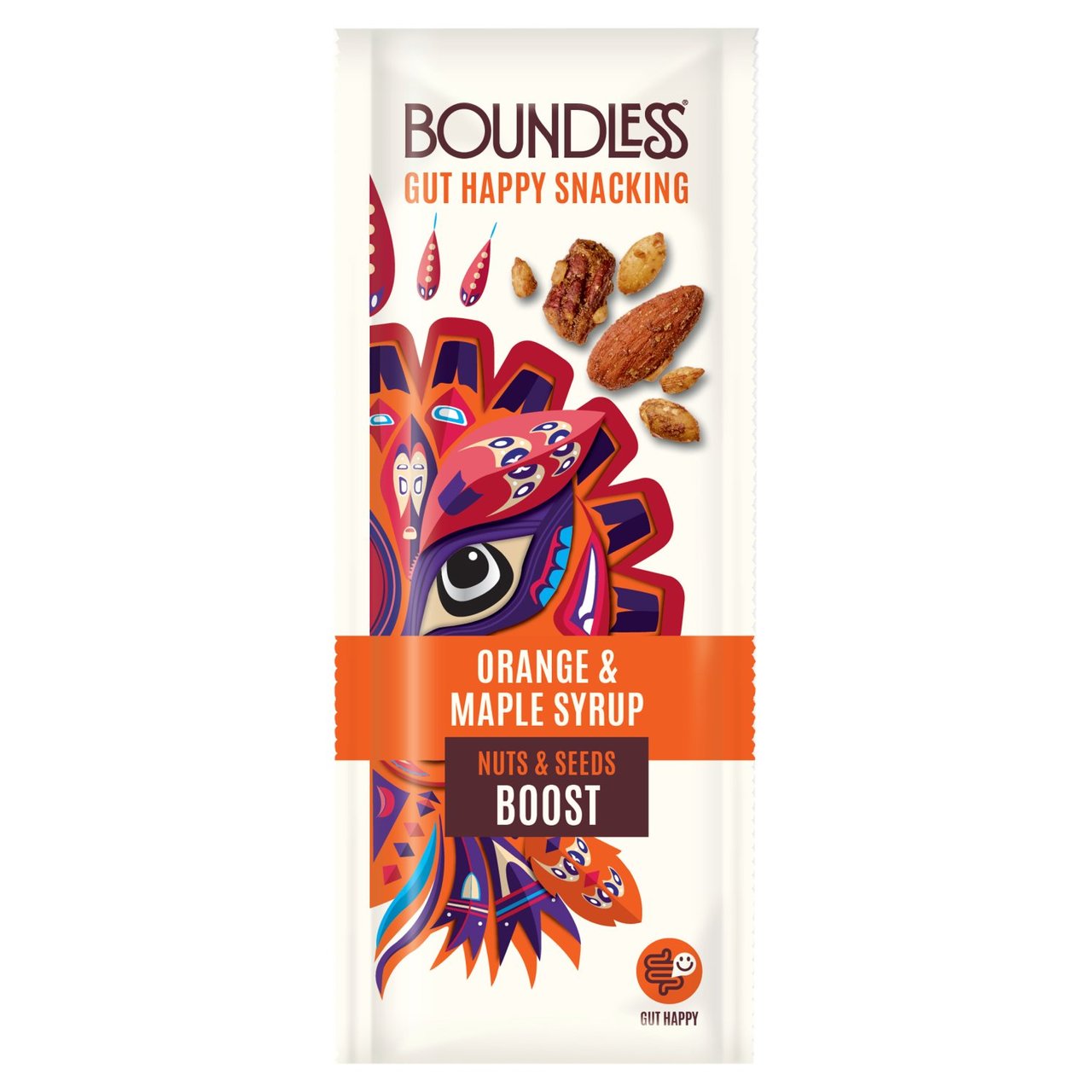 Boundless, Orange & Maple Syrup, Nuts & Seeds Boost