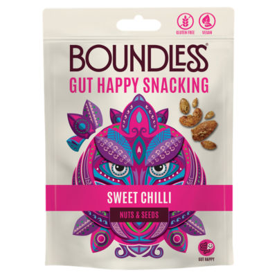 Boundless Gut Happy Snack Sweet Chilli Nuts & Seeds