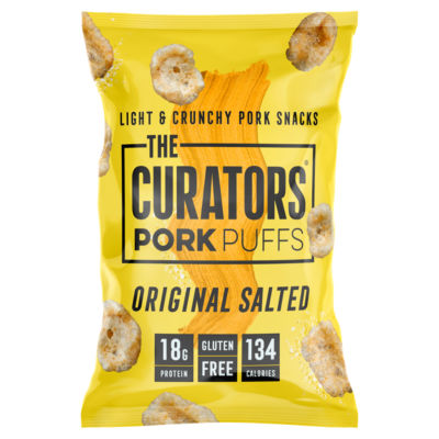 The Curators Pork Puffs Original Salted