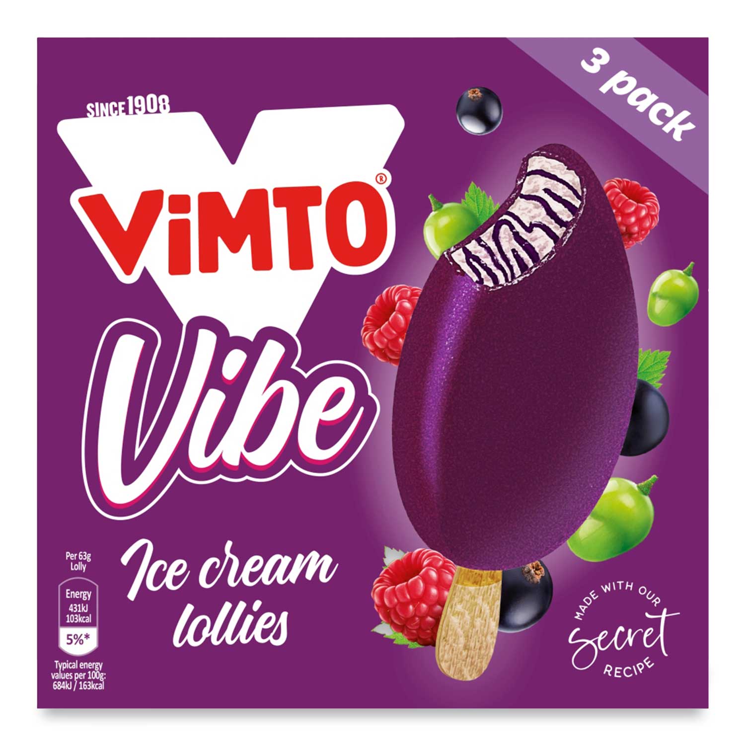 Vimto Vibe Lollies