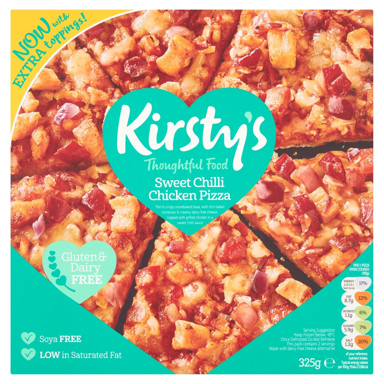 Kirsty's Sweet Chilli Chicken Pizza