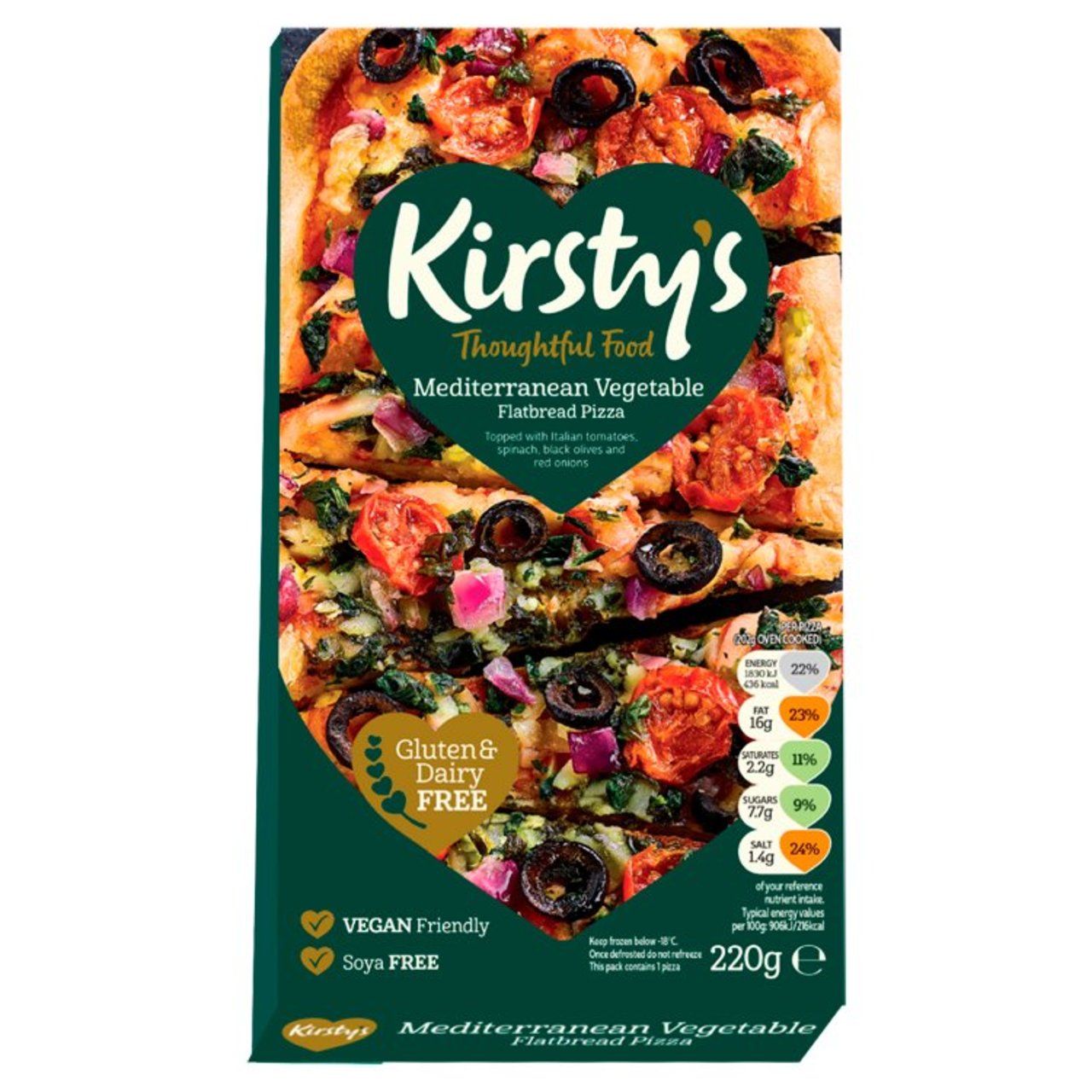 Kirsty's Mediterranean Vegetable Flatbread Pizza