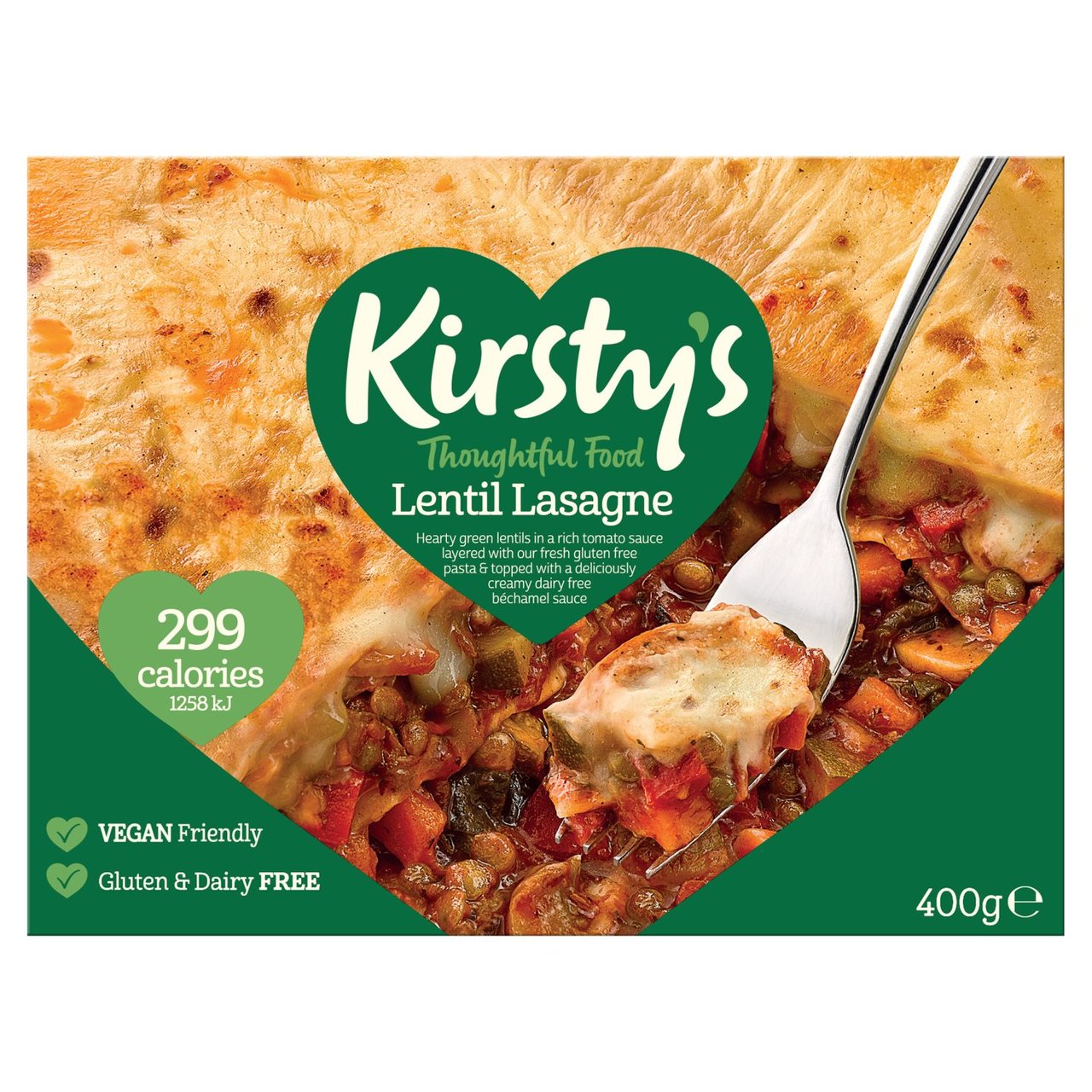 Kirsty's Lentil Lasagne