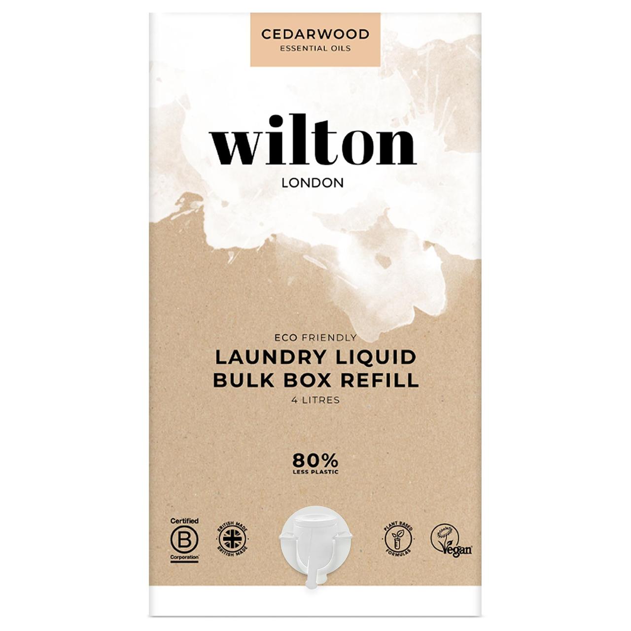 Wilton London BulkBox Laundry Liquid Cedarwood