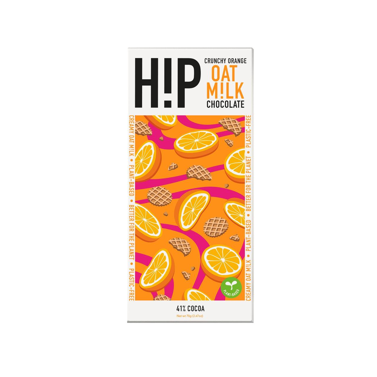 H!P Crunchy Orange Oat Milk Chocolate