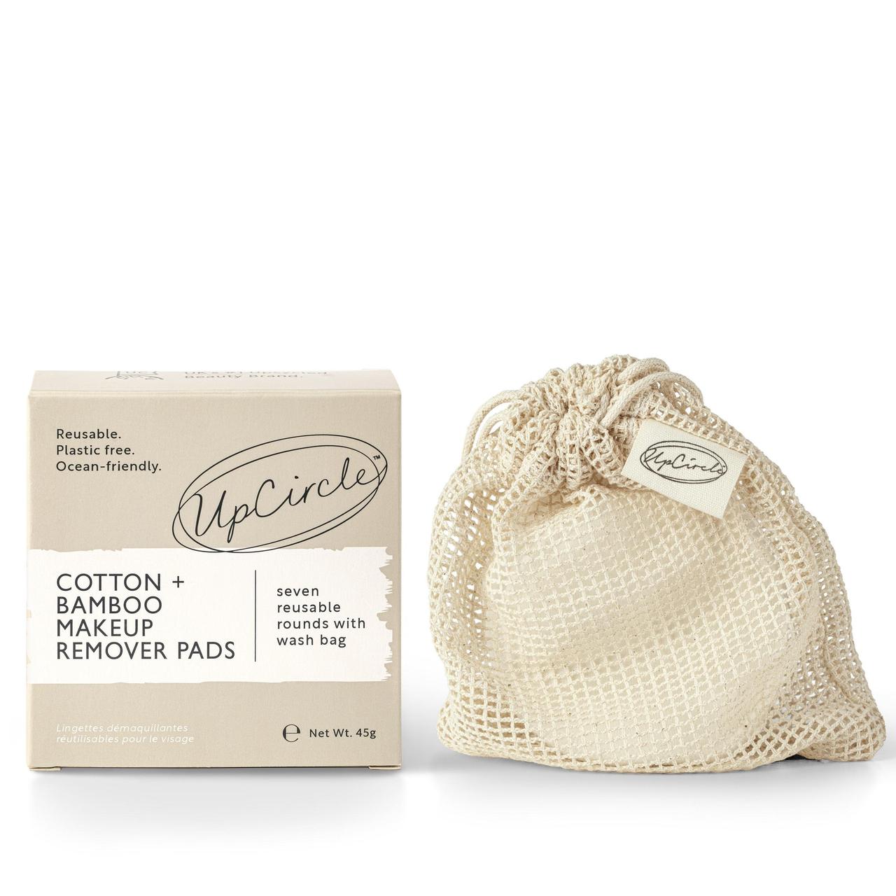 UpCircle Cotton + Bamboo Make Up Remover Pads