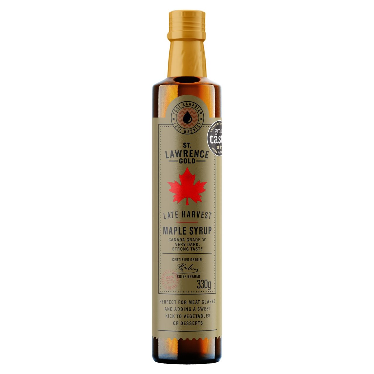 St. Lawrence Gold Late Harvest Grade A Maple Syrup