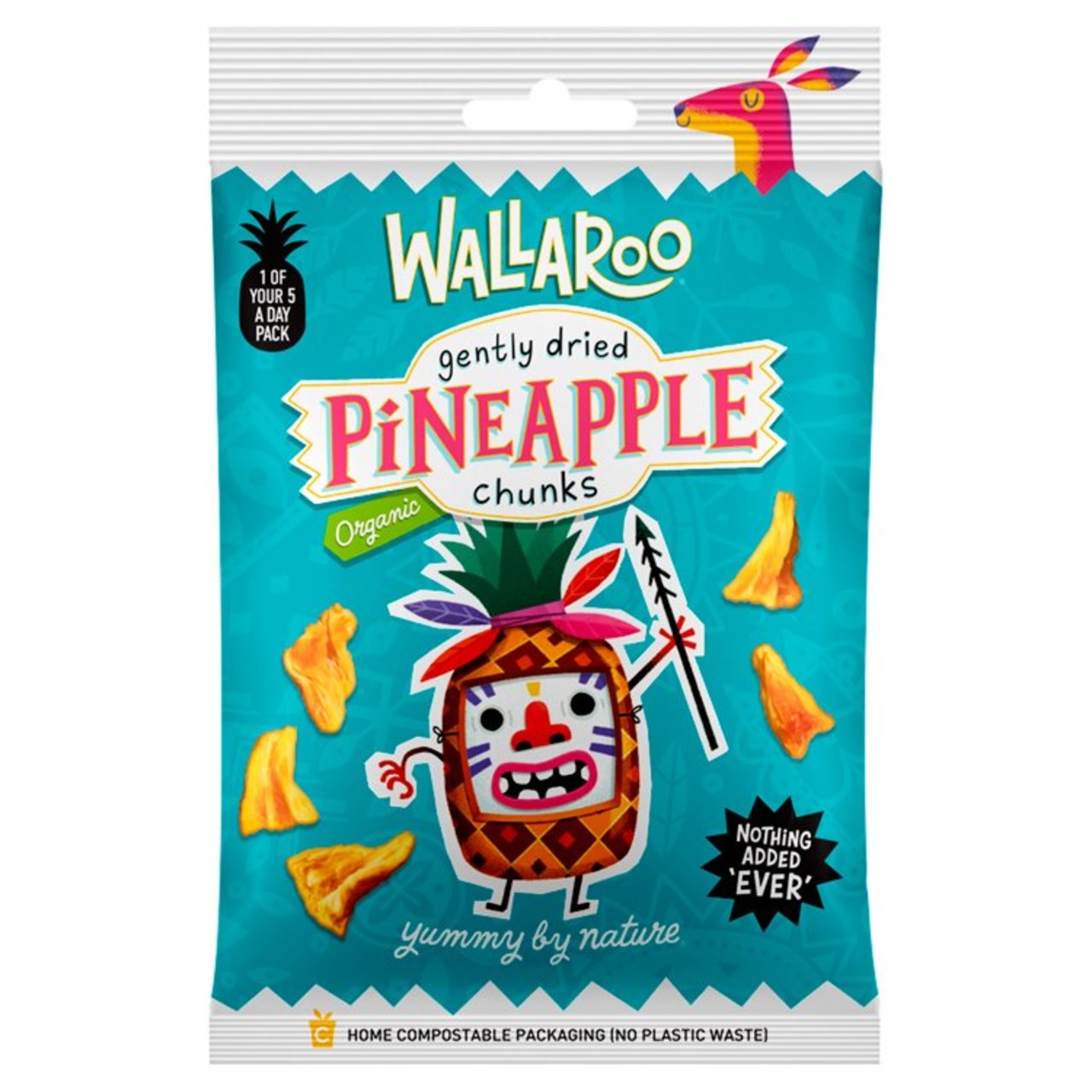 Wallaroo Organic Dried Pineapple Chunks