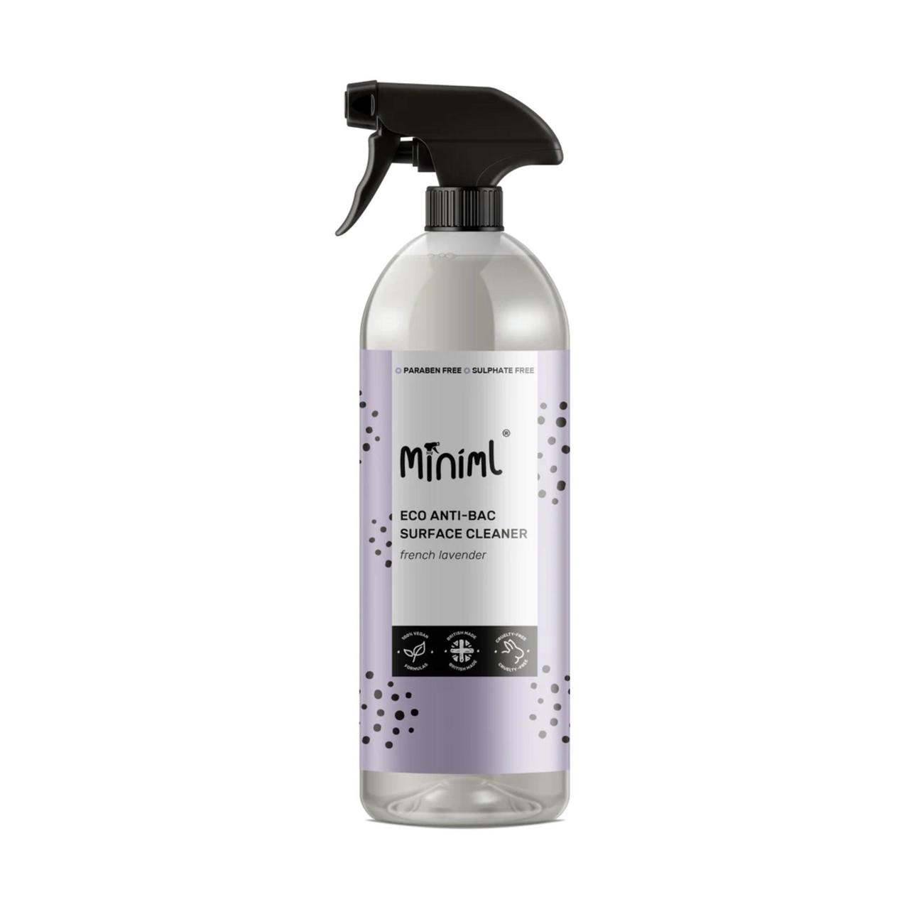 Miniml Anti-Bac Surface Cleaner - French Lavender