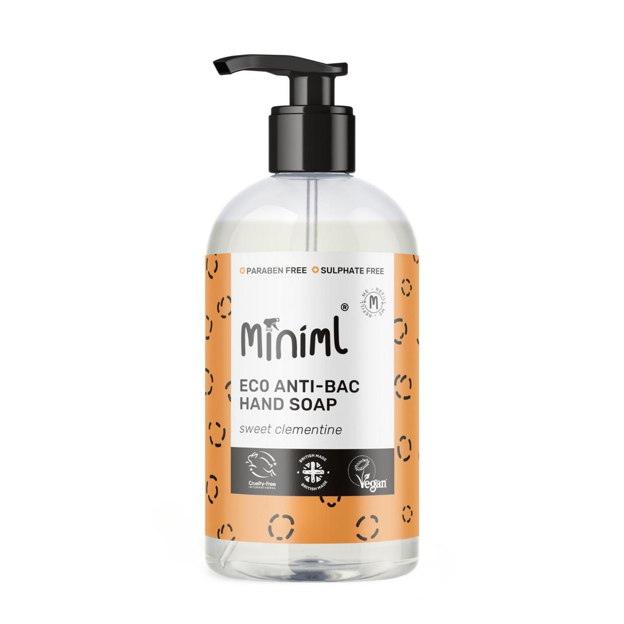 Miniml Anti-Bac Hand Soap Sweet Clementine