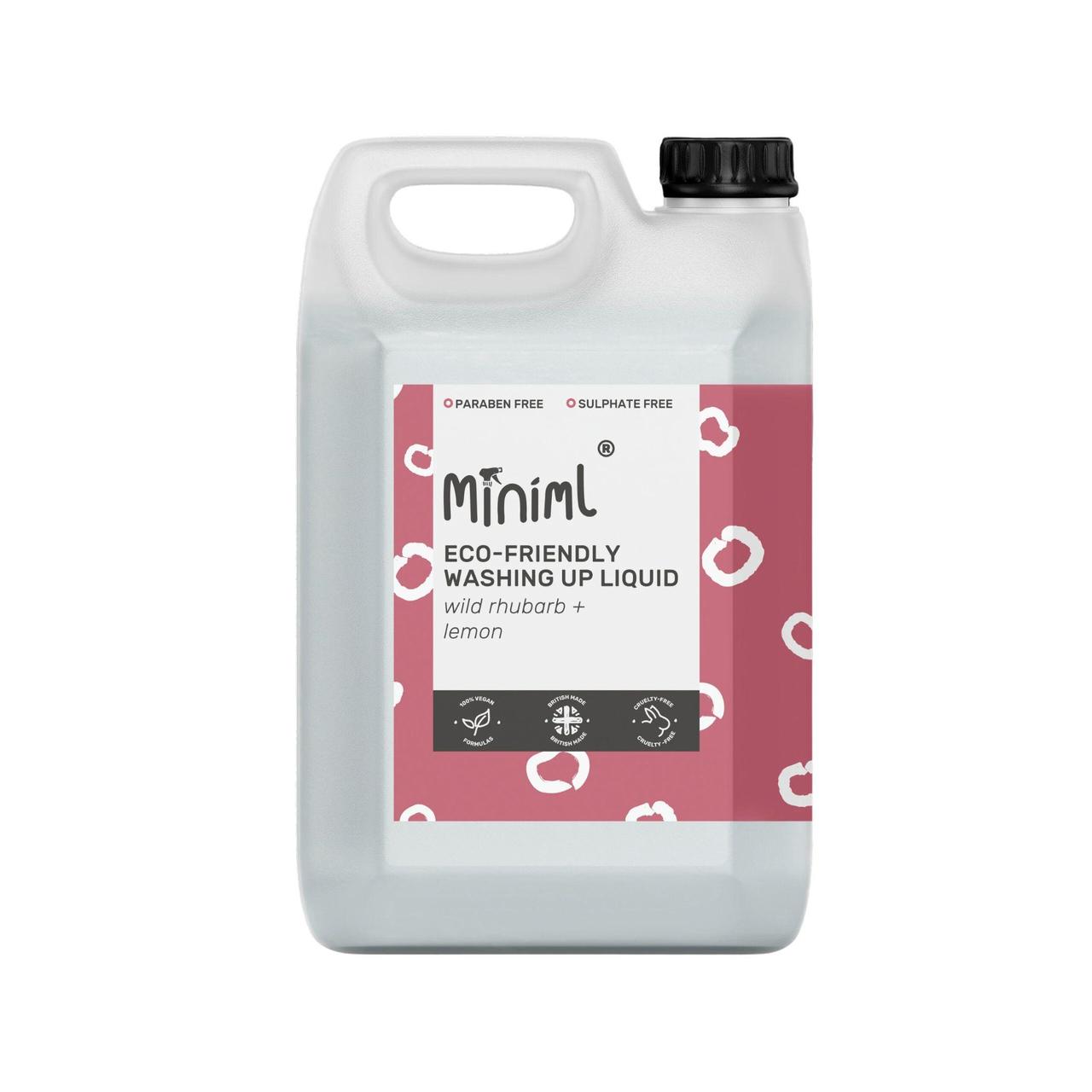 Miniml Washing Up Liquid - Rhubarb & Lemon