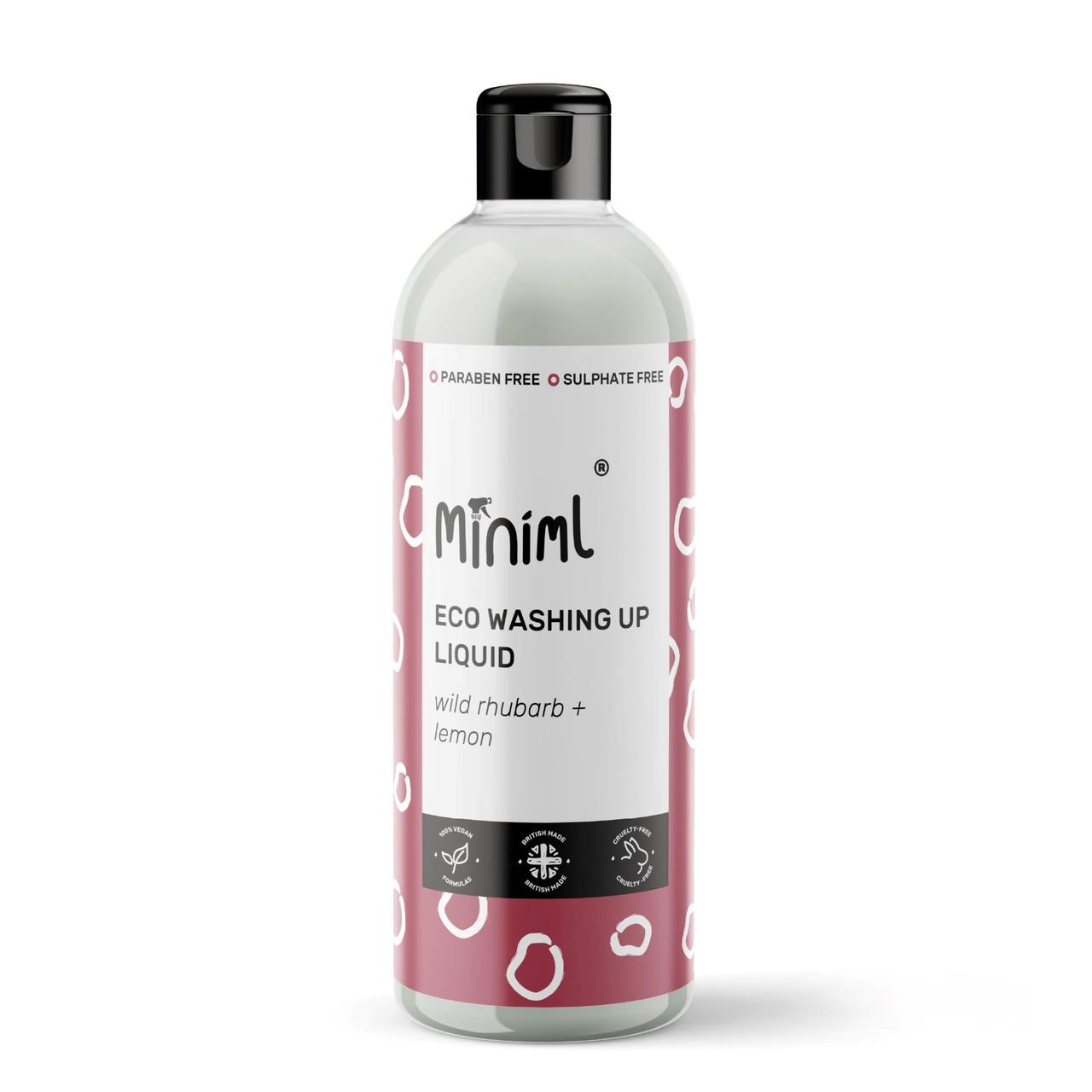 Miniml Washing Up Liquid Rhubarb & Lemon