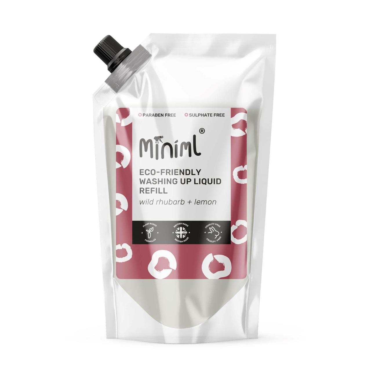 Miniml Washing Up Liquid Rhubarb & Lemon