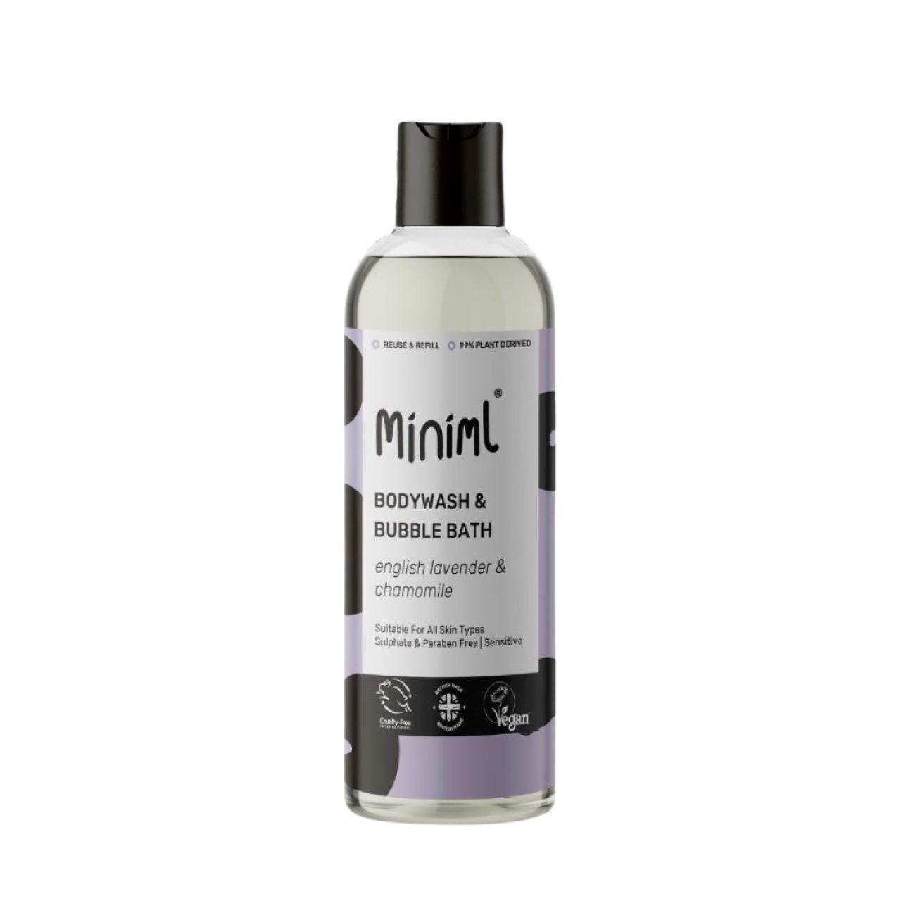 Miniml Bodywash & Bubble Bath Lavender & Chamomile